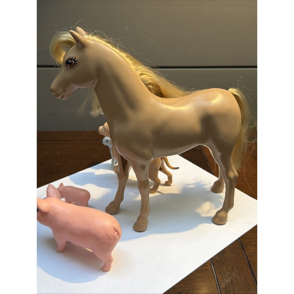 Barbie Sweet Orchard Farm Playset (GJB66) Replacement Farm Animals Bundle - Picture 5 of 8